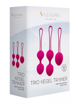 Trio Kegel Trainer Dark Pink