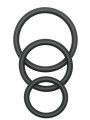 Trio Rings Set Black
