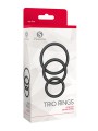 Trio Rings Set Black