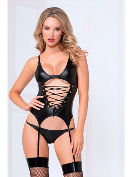 Two piece cami set Black O/S