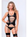 Two piece cami set Black O/S