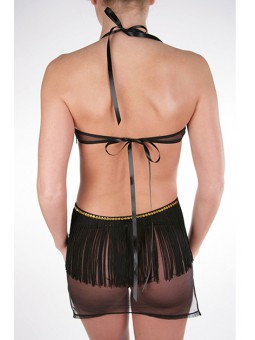VEGAS NEGLIGE C/TANGA FLECOS XS