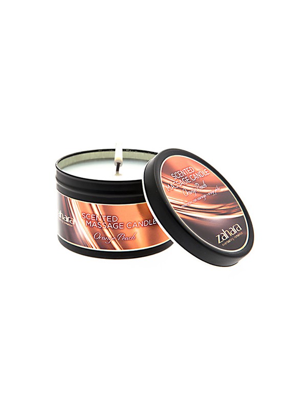 VELA MELOCOTON NARANJA PACK 6