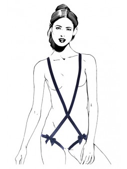 Blue Velvet Body Straps