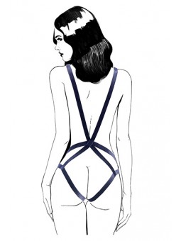Blue Velvet Body Straps
