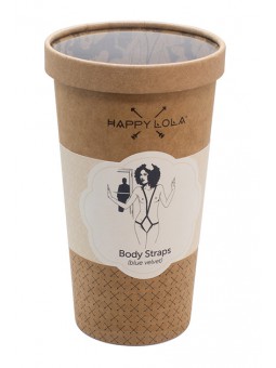 Blue Velvet Body Straps