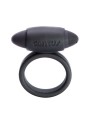 Vibrating Super Soft C-Ring Black