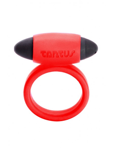 Vibrating Super Soft Ring Red