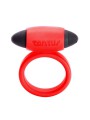 Vibrating Super Soft Ring Red