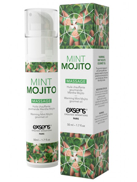 Warmimg Gourmet Massage Oil Mint Mojito 50 ml