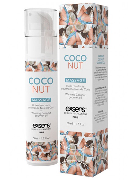Warming Gourmet Massage Oil Coconut 50 ml