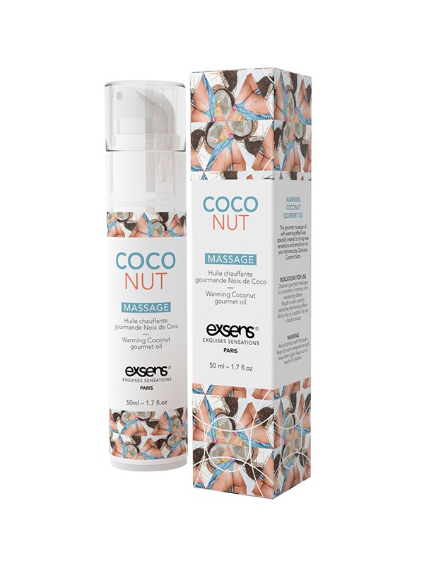 Warming Gourmet Massage Oil Coconut 50 ml