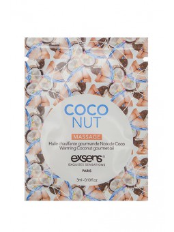 Warming Gourmet Massage Oil Coconut Sachet 3 ml