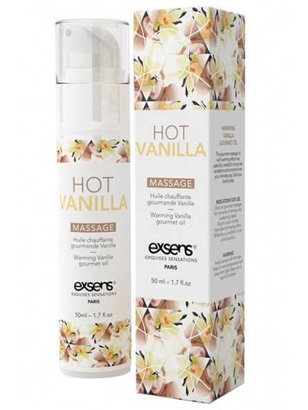 Warming Gourmet Massage Oil Hot Vainilla 50 ml