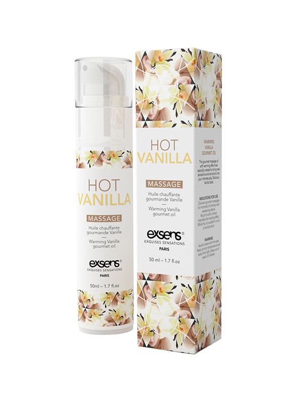 Warming Gourmet Massage Oil Hot Vainilla 50 ml