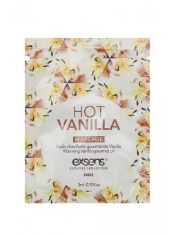 Warming Gourmet Massage Oil Hot Vainilla Sachet 3 ml