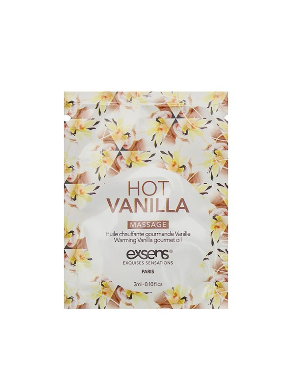 Warming Gourmet Massage Oil Hot Vainilla Sachet 3 ml