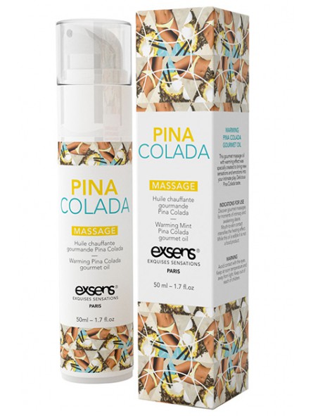 Warming Gourmet Massage Oil Pi?a Colada 50 ml