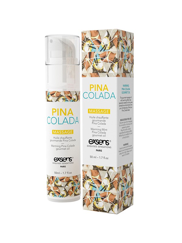 Warming Gourmet Massage Oil Pi?a Colada 50 ml
