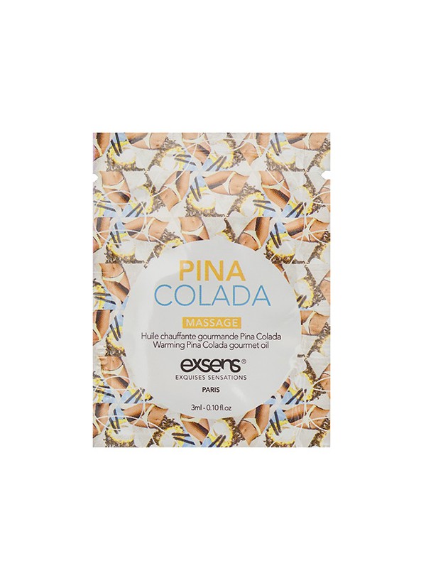 Warming Gourmet Massage Oil Pi?a Colada Sachet 3 ml