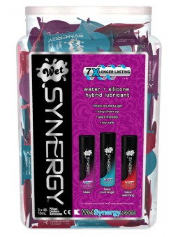 WET SYNERGY 10ML - 144PCS BOWL DISPLAY
