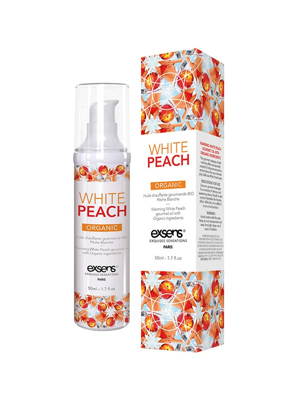 White Peach Oral Pleasure Massage Oil 50 ml