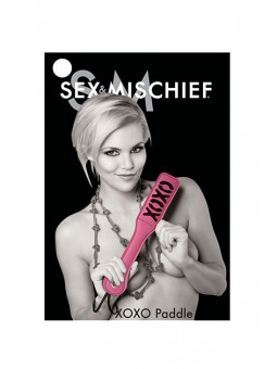 XOXO PADDLE PINK/BLACK