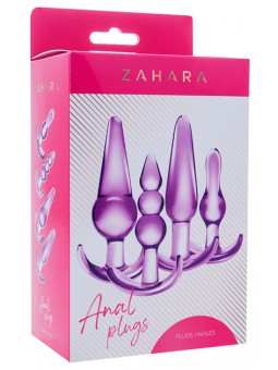 Zahara Anal Kit 4Pcs Purple