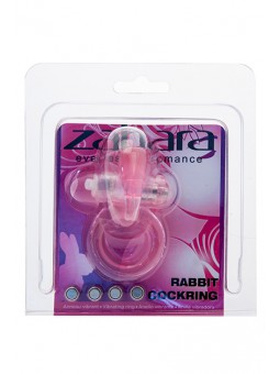 ZAHARA ANILLA CONEJO ROSA TRANSPARENTE