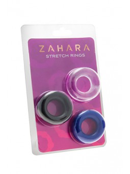 Zahara Anillas 3 Pcs Multi Color