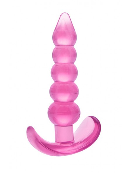 Zahara Bubble Anal Plug Clear Pink