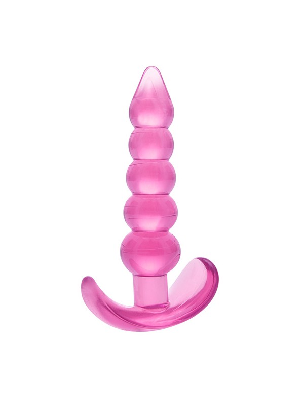Zahara Bubble Anal Plug Clear Pink