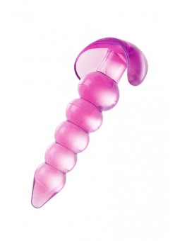 Zahara Bubble Anal Plug Clear Pink