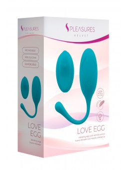 Love Egg Velvet Turqouise