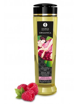 SHUNGA MASSAGE OIL ORGANICA RASPBERRY FEELING