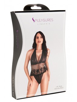 Body Tanga Encaje Floral TU