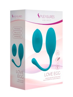 Love Egg Velvet Turqouise