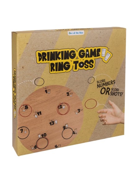 RING TOSS GAME, JUEGO DE BEBER