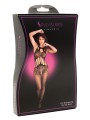 Bodystocking red Floral Negro TU