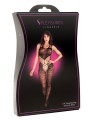 Bodystocking red Floral Negro TU