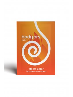 Bolsa 100u. sobres monodosis Gel BODY ARS Efecto Calor -Waterbased