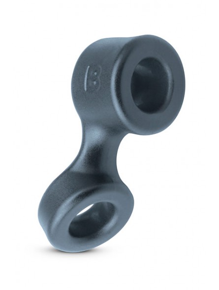 Boners Cock Ring And Ball Stretcher - Grey