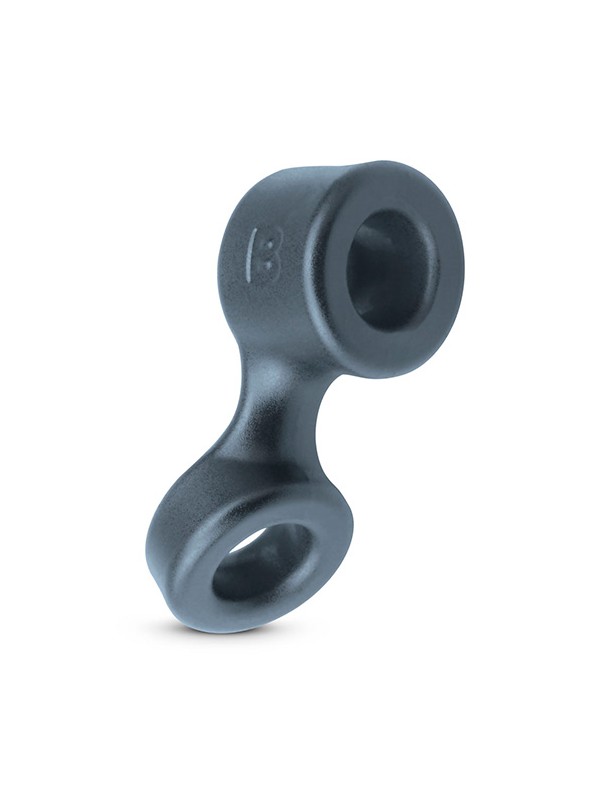 Boners Cock Ring And Ball Stretcher - Grey