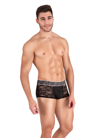 Boxer Floral Negro TU