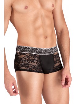Boxer Floral Negro TU