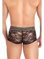 Boxer Floral Negro TU