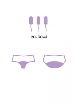 Braga Menstrual 2XL - NEGRO