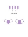 Braga Menstrual 2XL - NEGRO