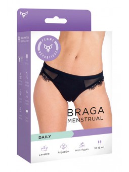 Braga Menstrual 2XL - NEGRO