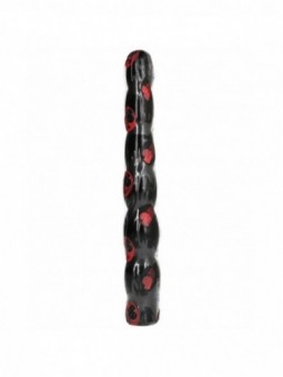ALL BLACK ANAL DILDO 32CM